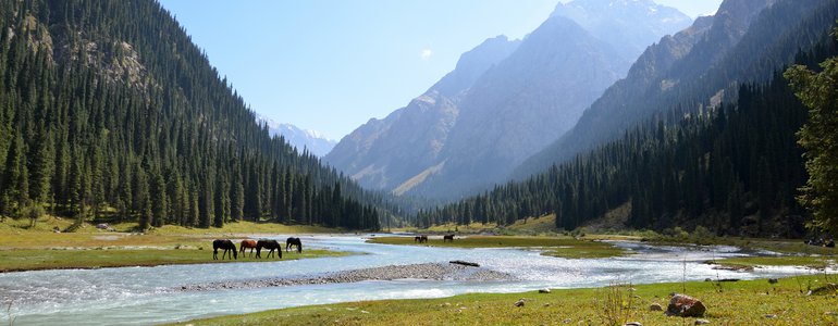 Karakol valley image