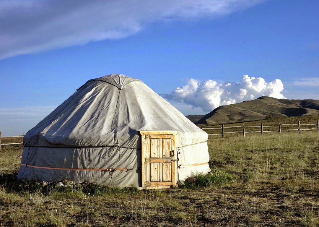Tuva yurts image