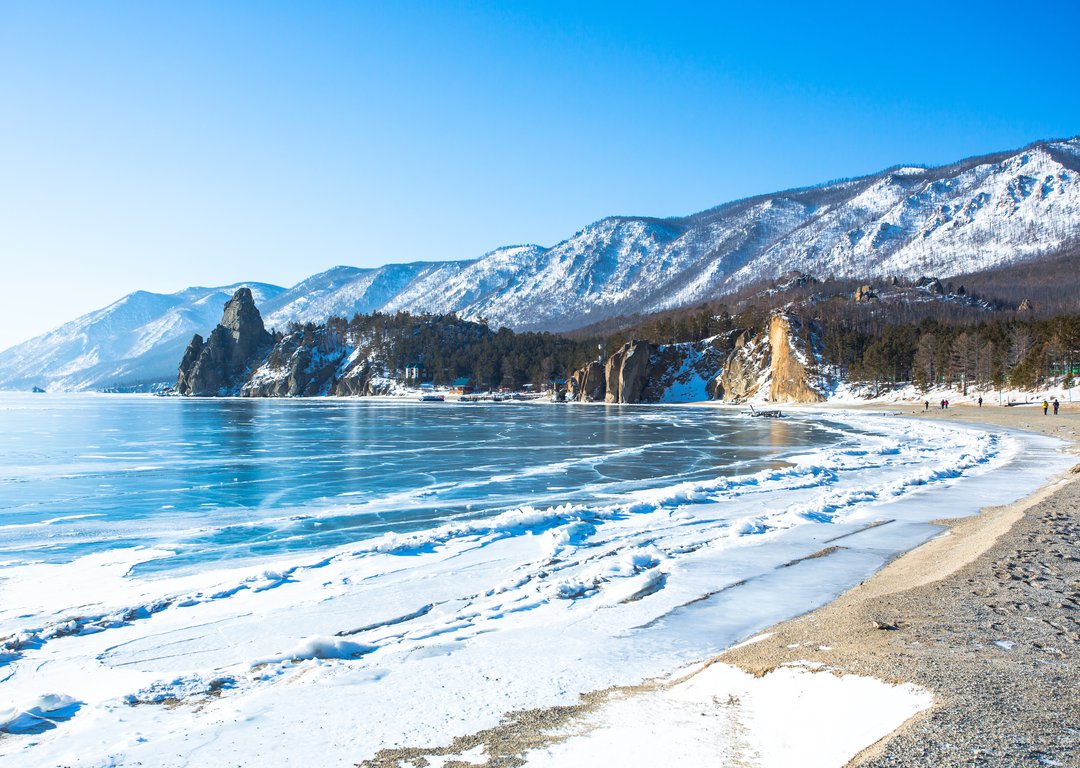 Winter Lake Baikal image