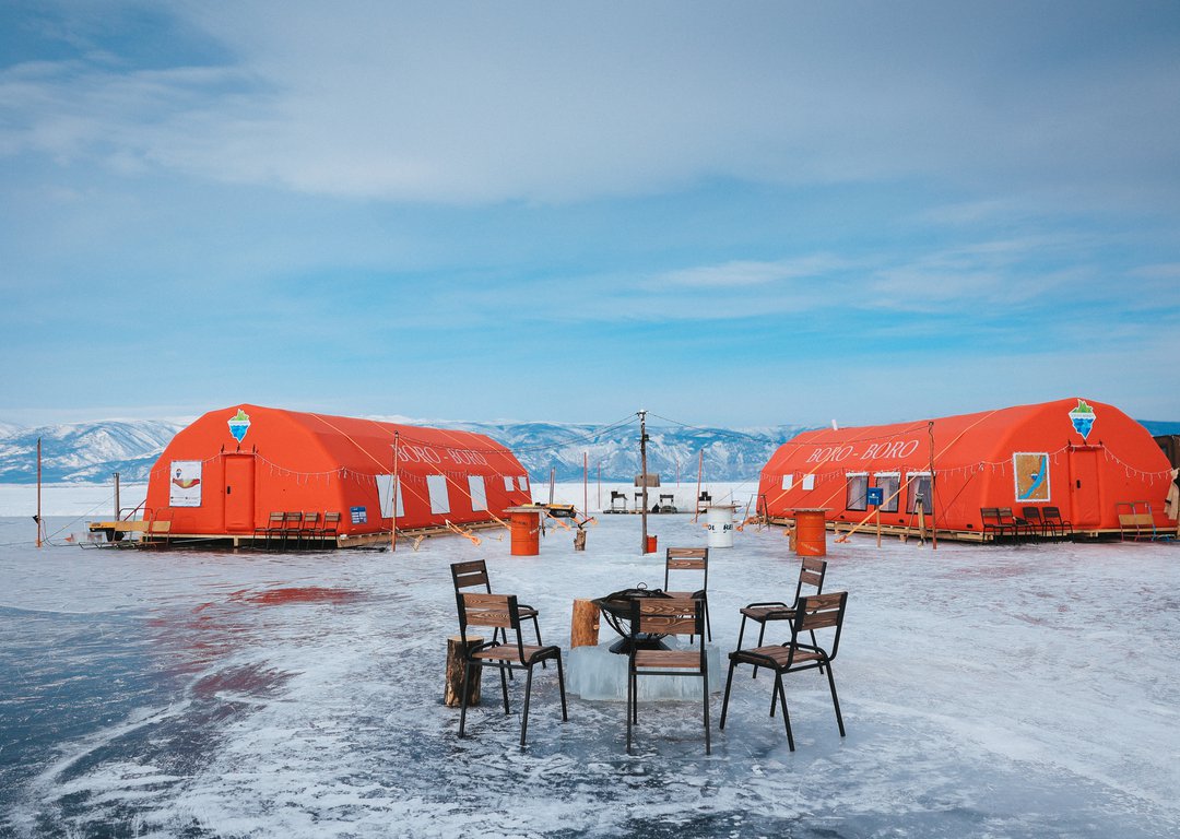 Boro-Boro Arctic station on Baikal lake image