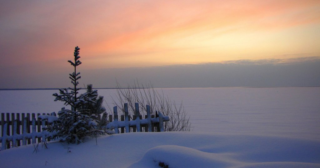 Karelian winter image