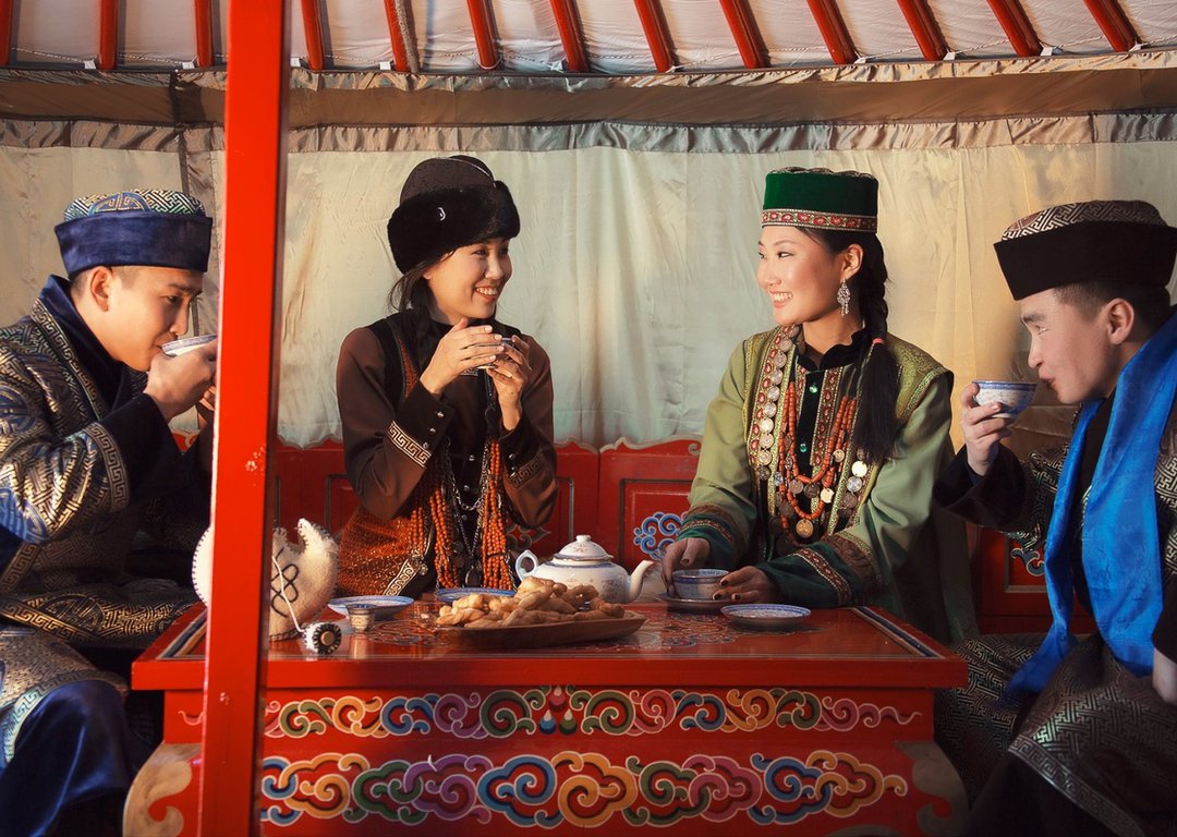 Buryat people image