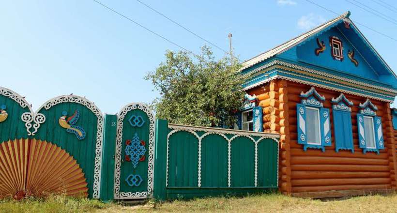 Old Believers Village in Buryatia image