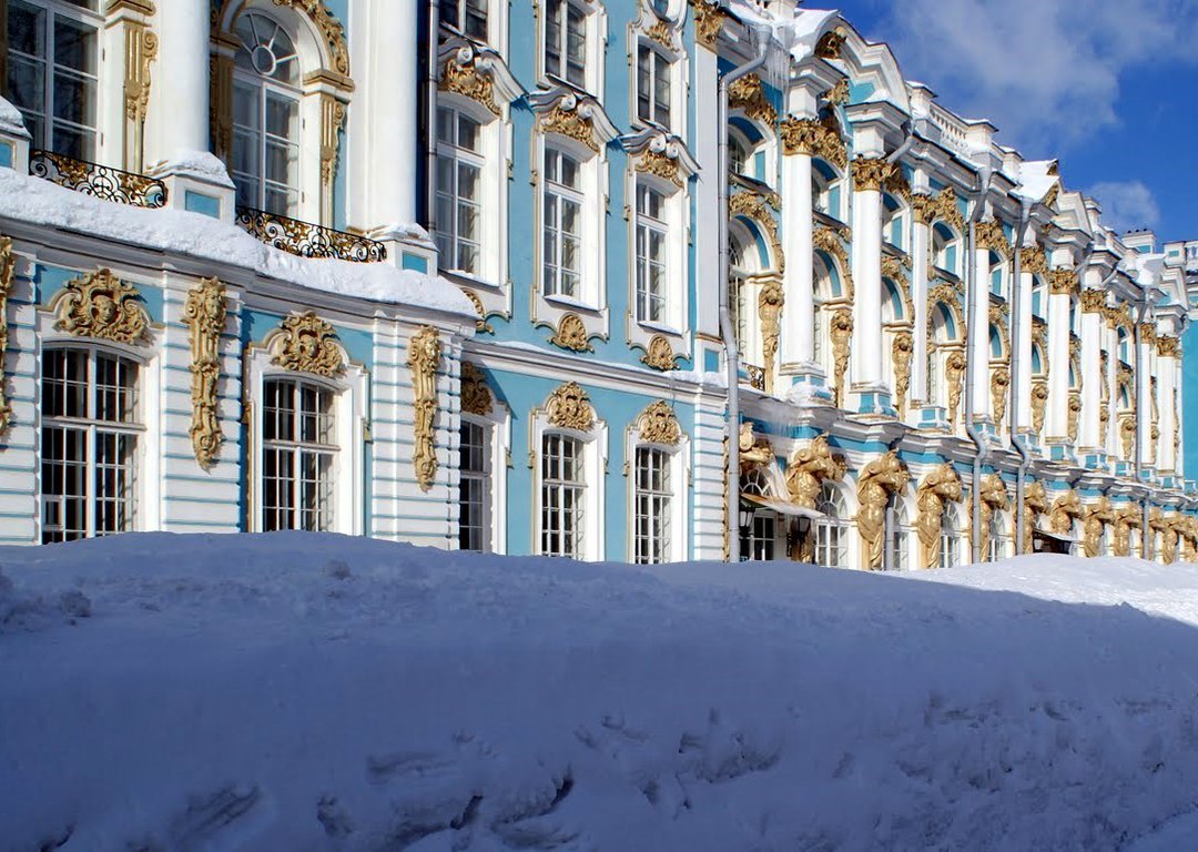St Petersburg in winter image