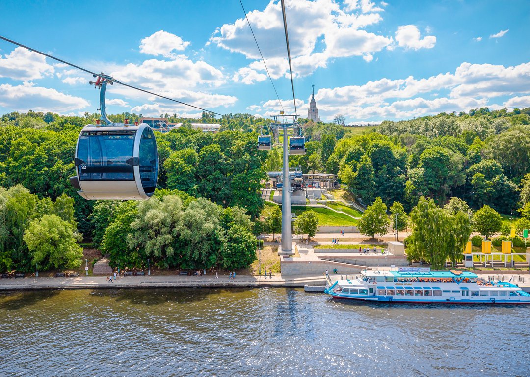 Moscow river Cable Car image