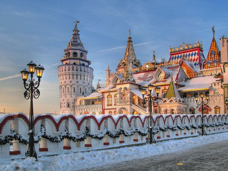 Izmaylovo in winter image