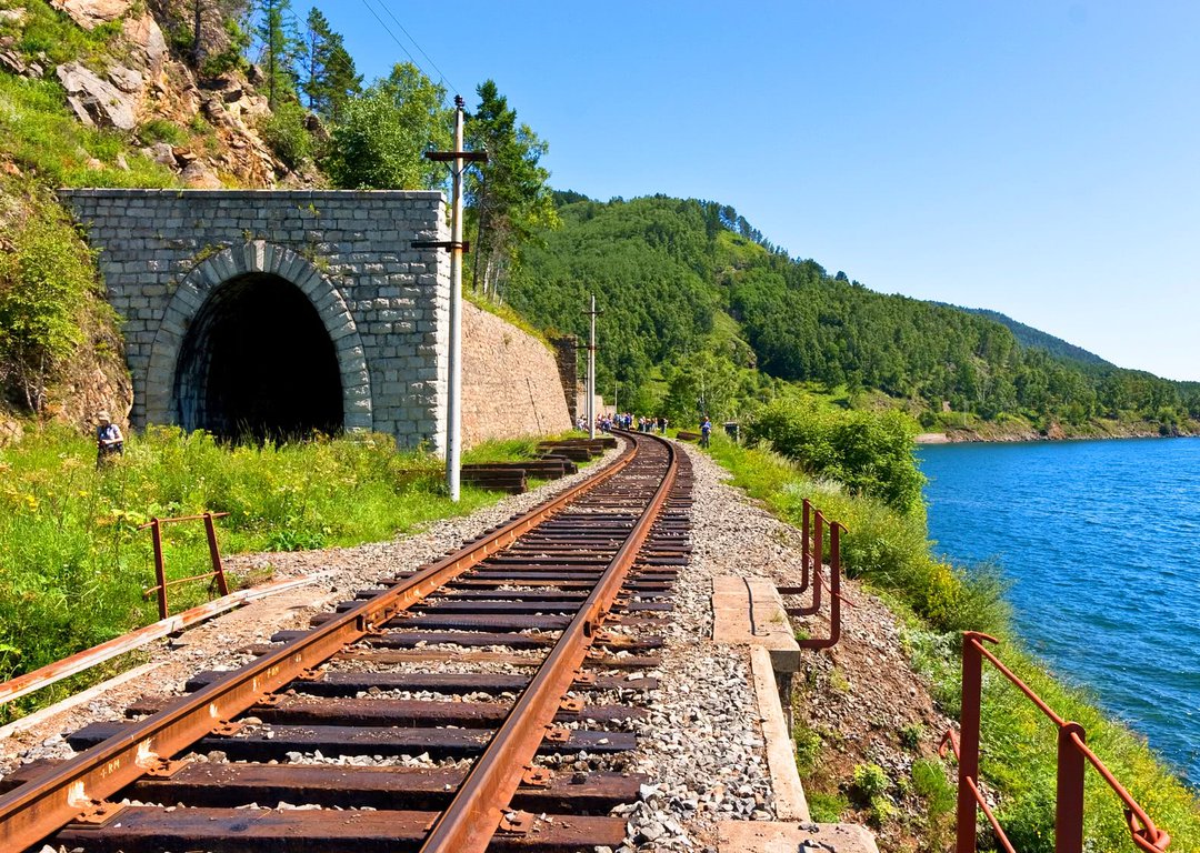 Circum-Baikal Railway tunnels image
