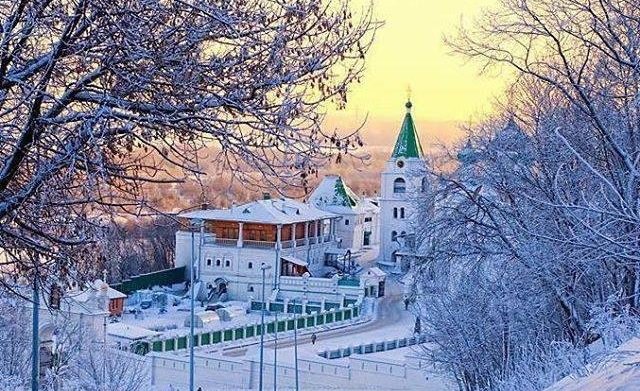 Niznhy Novgorod in winter image