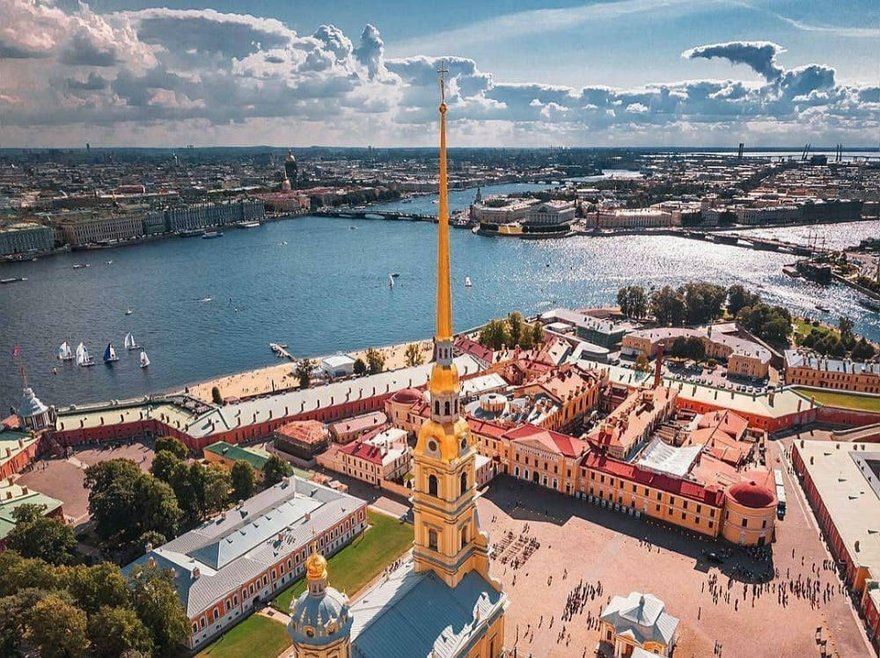 The Peter and Paul fortress & cathedral image