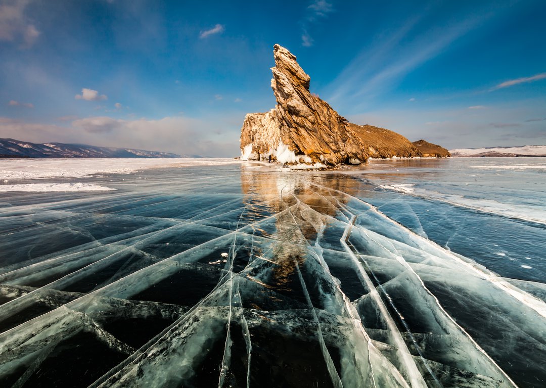 Winter Lake Baikal image
