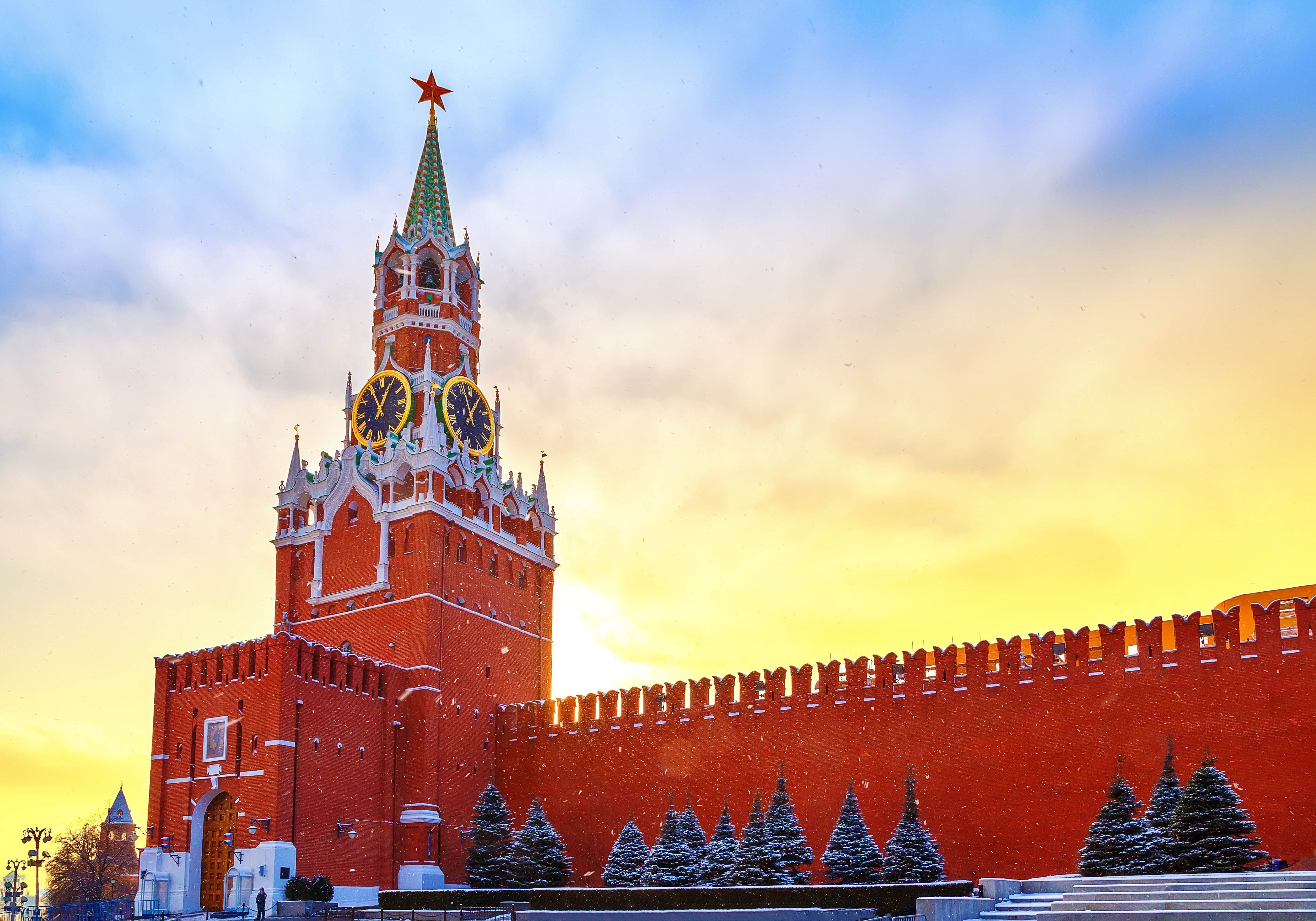 Красная площадь Москва куранты