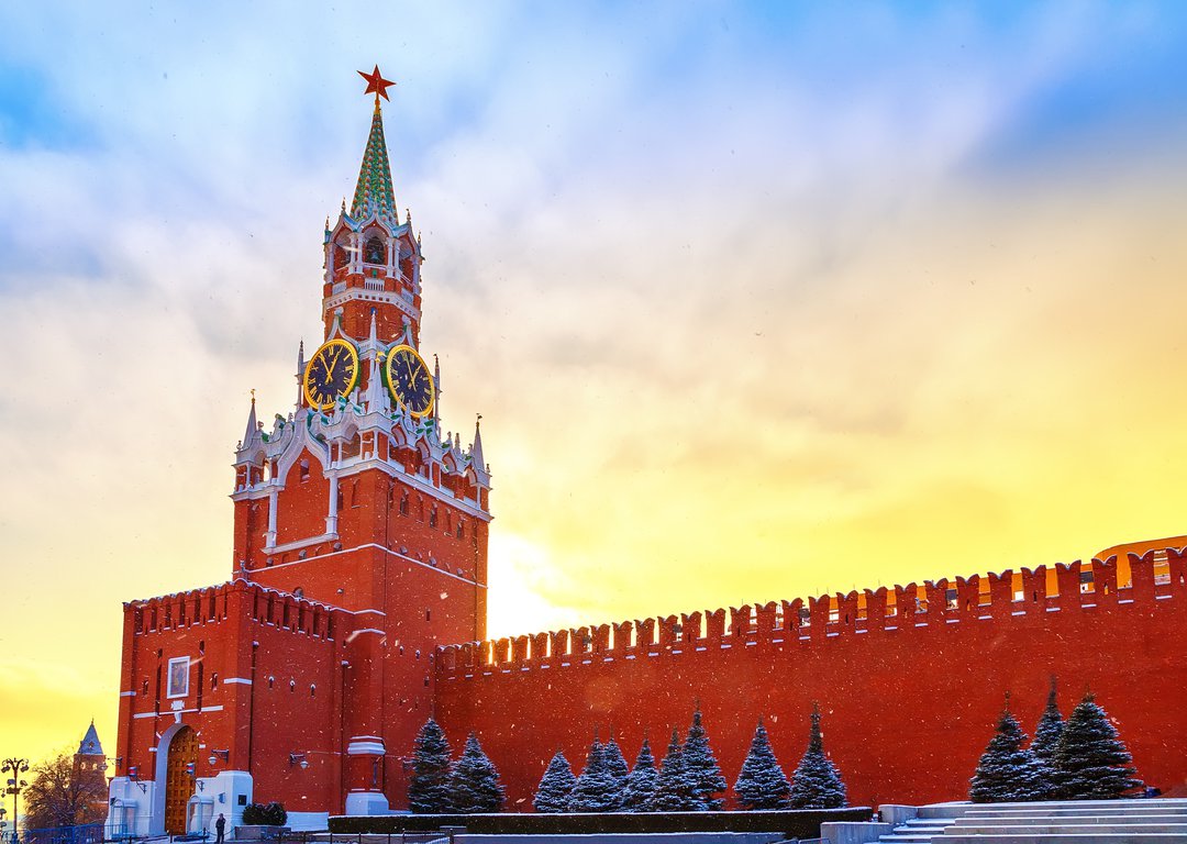 THE MOSCOW KREMLIN AND THE RED SQUARE image