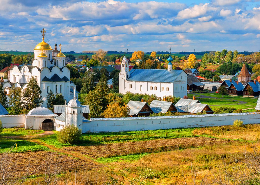 Panorama of Intercession (Pokrovsky) Monastery, Suzdal image