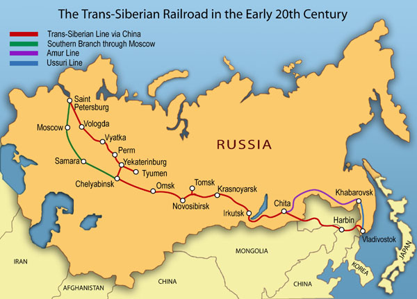 Vladivostok - Moscow Trans Siberian Railway Tour 2022/2023 by Discovery  Russia